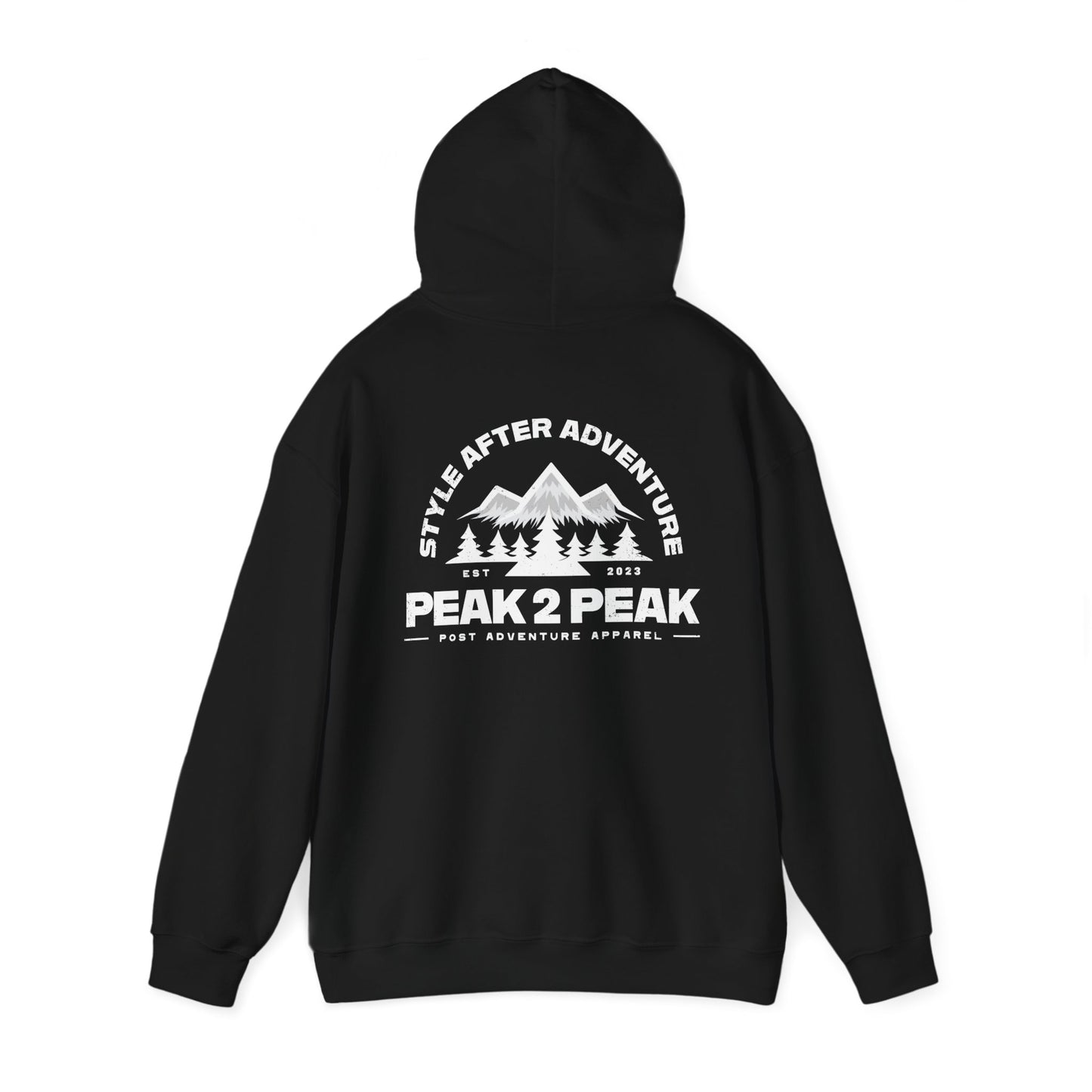 "Classic Hoodie" - Black + White